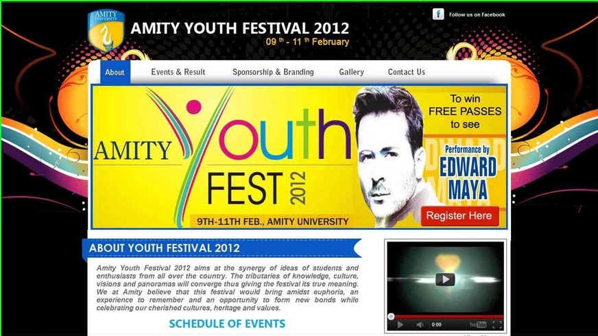 Amity Youth Festival 2012